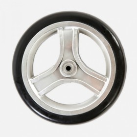 UL_087 Колесо малое цельнорезиновое серебристый металик (дополнительно)