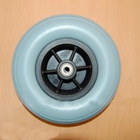 Переднее колесо с подшипниками для коляски инвалидной Мега-Оптим (полиуретановое) FS 7003