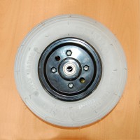 Переднее колесо с подшипниками для коляски инвалидной Мега-Оптим (пневматическое) FS 7004