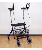 Опоры-ходунки подлокотные на 4-х колесах Мега-Оптим Lk 7010